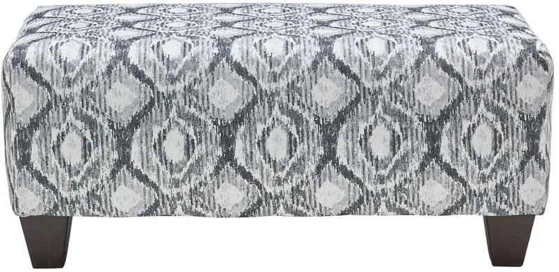 Margo Charcoal Cocktail Ottoman