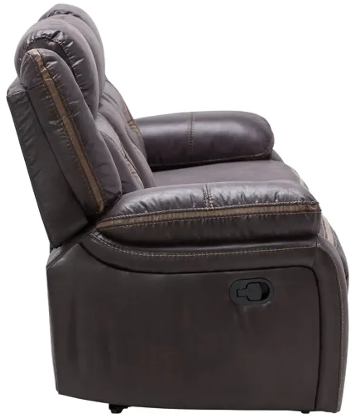 Duke Chocolate Reclining Sofa