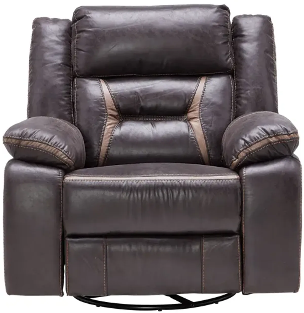 Duke Chocolate Swivel Glide Recliner