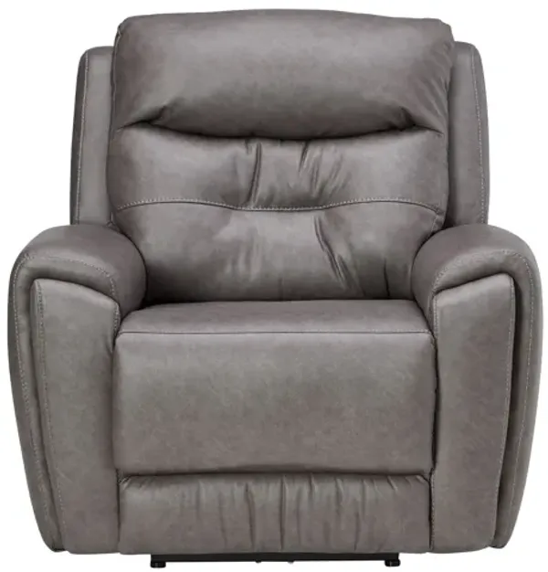Celeste Grey Triple Power Recliner by Southern Motion