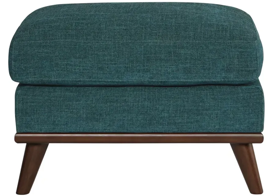 Elliot Teal Ottoman