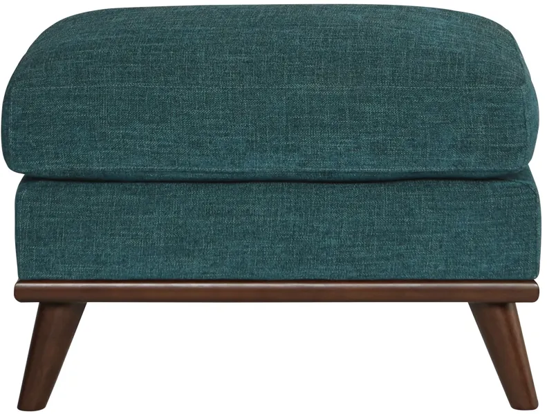 Elliot Teal Ottoman