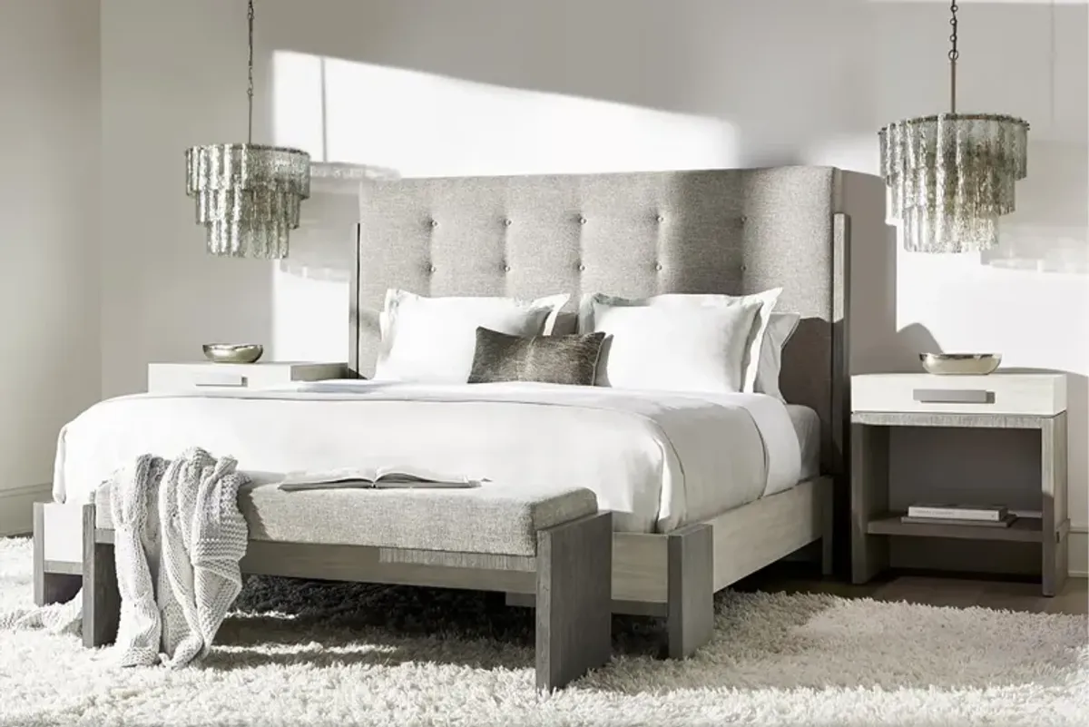 Foundations King Upholstered Bed by Bernhardt