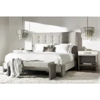 Foundations King Upholstered Bed by Bernhardt