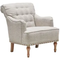 Peony Oatmeal Accent Chair