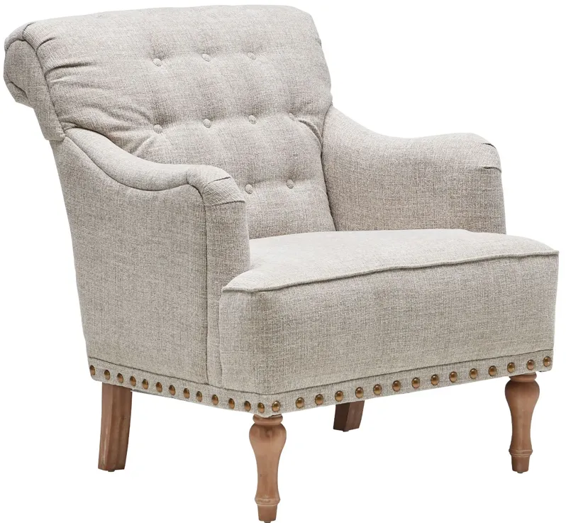 Peony Oatmeal Accent Chair