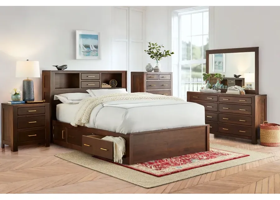 Cabin 3-Piece King Storage Bedroom Set by Daniel's Amish