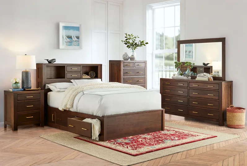 Cabin 3-Piece Queen Storage Bedroom Set by Daniel's Amish