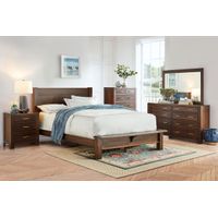 Cabin 3-Piece King Panel Bedroom Set by Daniel's Amish