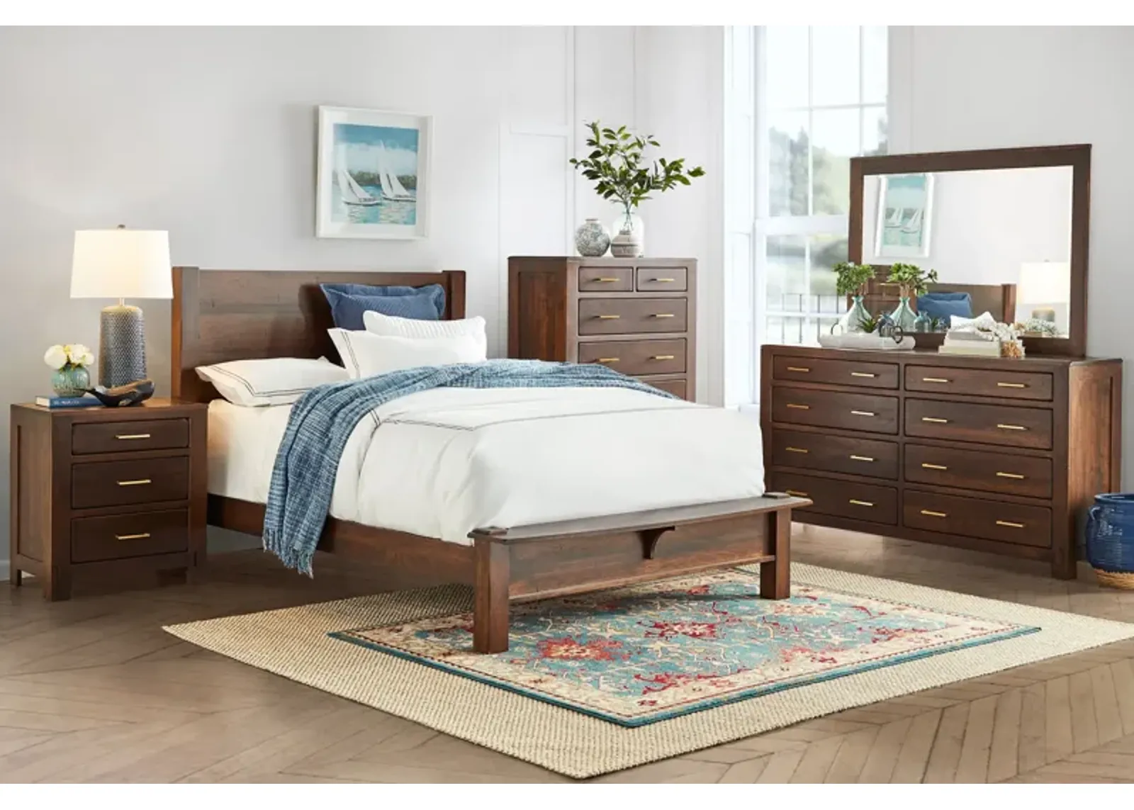 Cabin 5-Piece Queen Panel Bedroom Set by Daniel's Amish