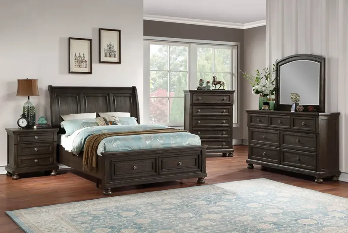 Berkley King Storage Bed