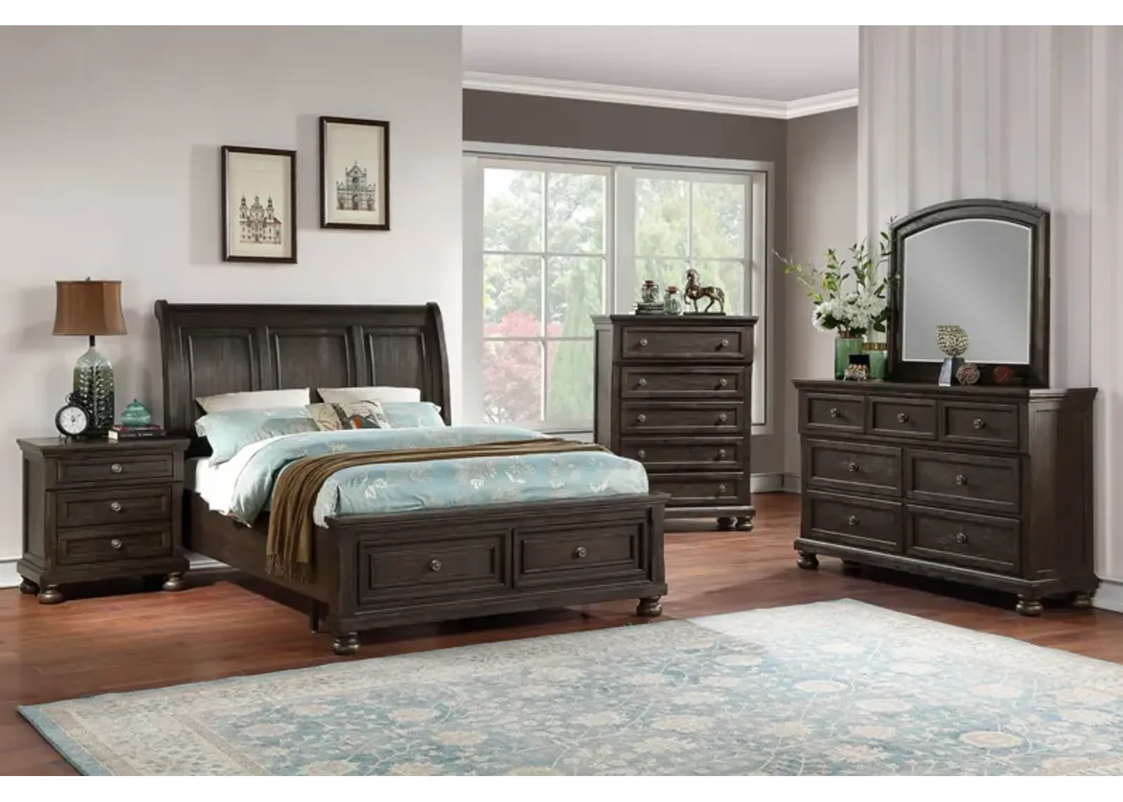 Berkley 3-Piece Queen Storage Bedroom Set