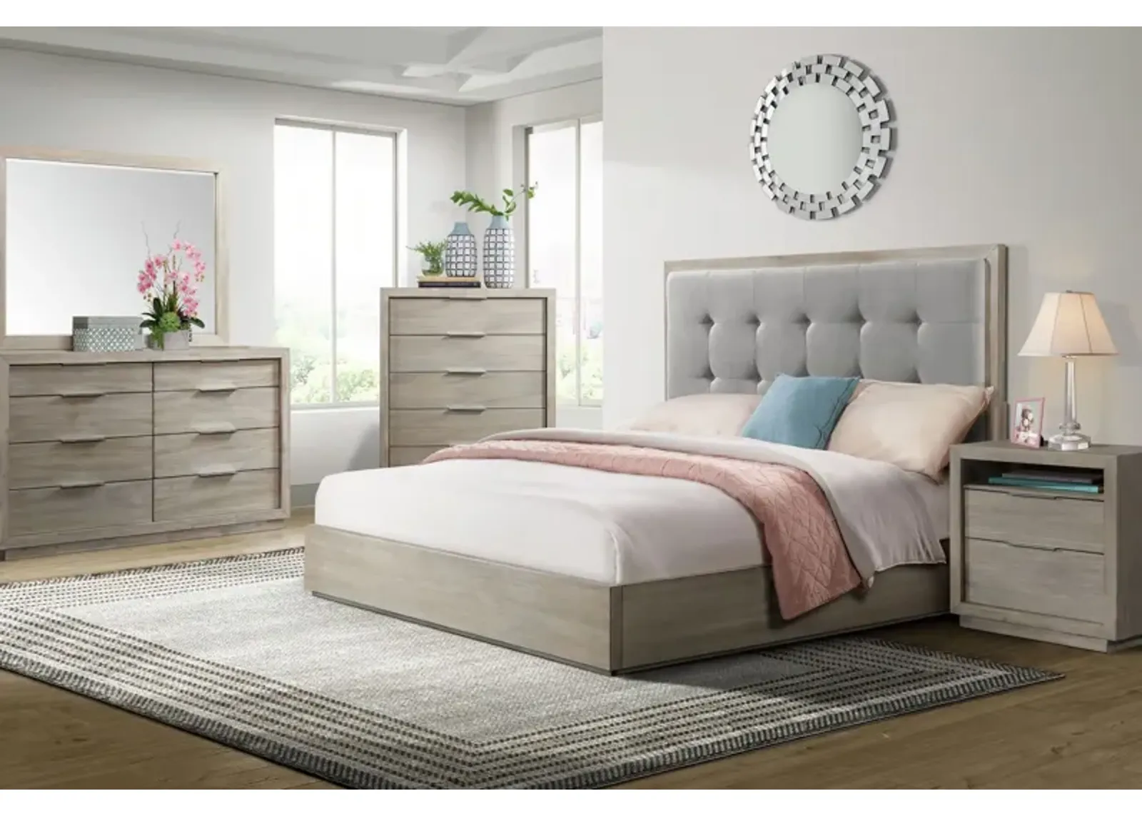 Bella 3-Piece King Bedroom Set