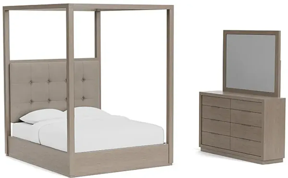 Bella 3-Piece Queen Canopy Bedroom Set