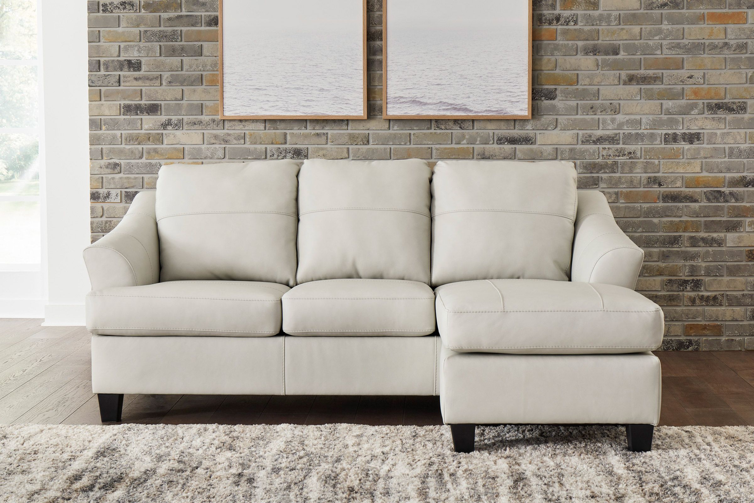 Wells Coconut Sofa Chaise