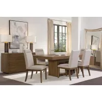 Manhattan Table + 6 Chairs