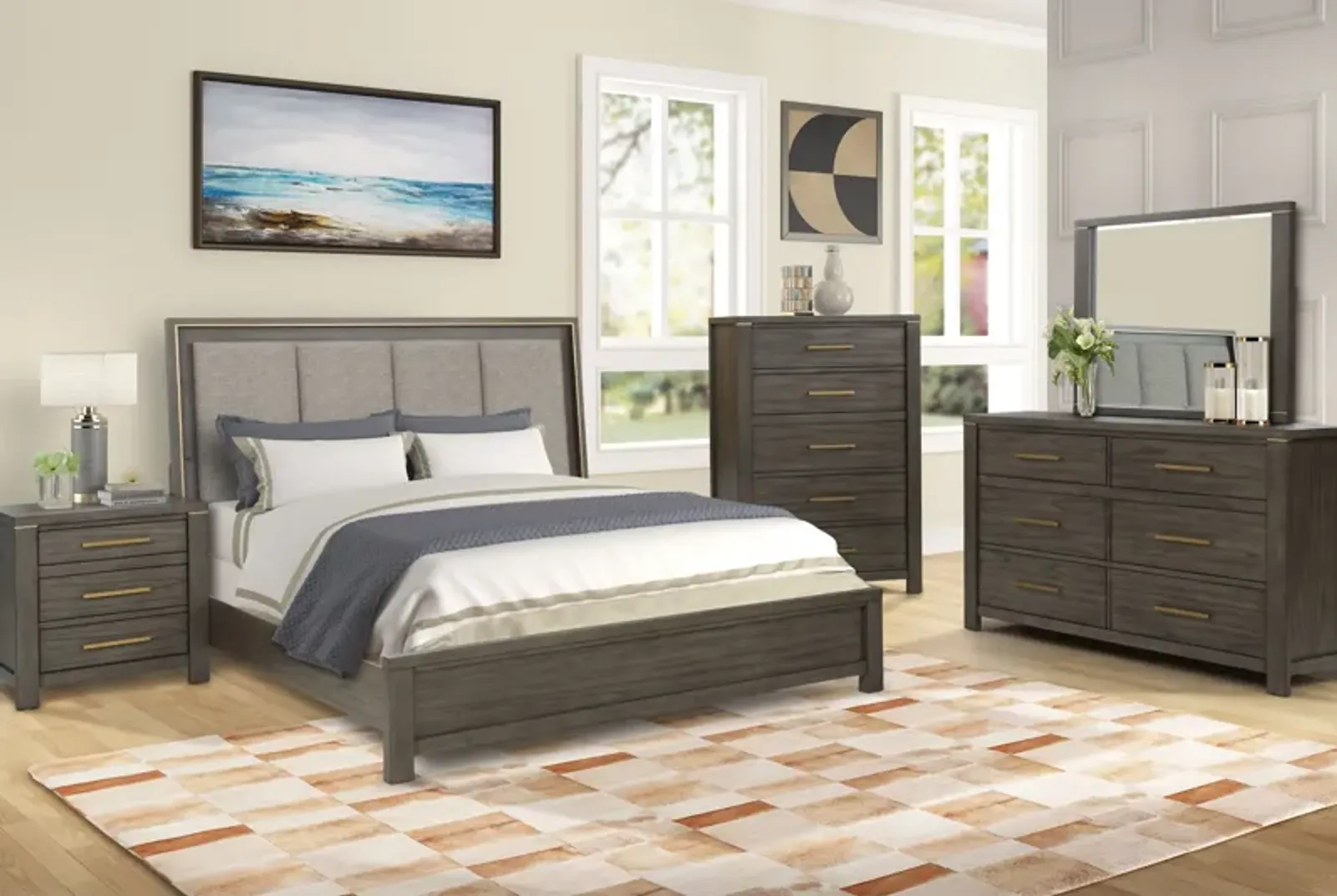 Natalie 3-Piece King Bedroom Set