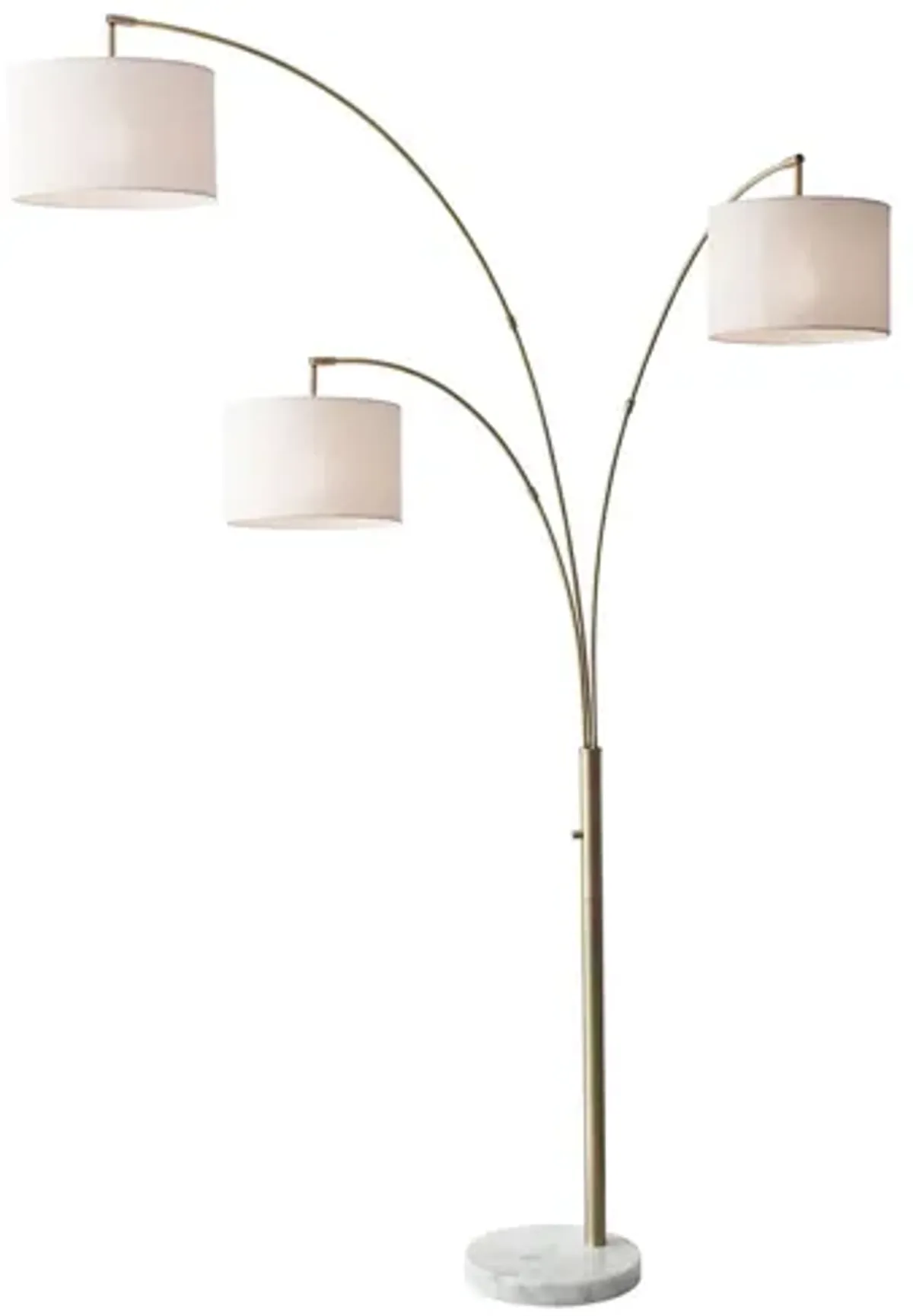 Bowery Three Arm Arc Lamp