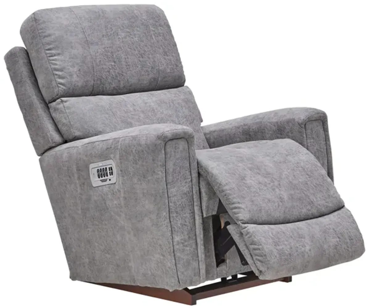 Apollo Grey Quad Power Rocker Recliner