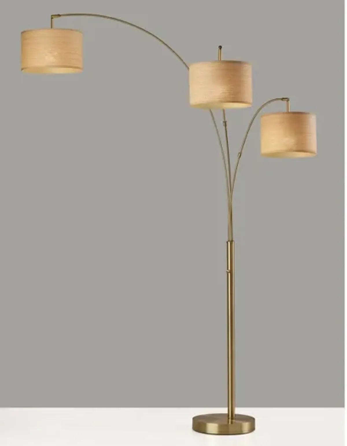 Bowery Brass 3 Arc Lamp