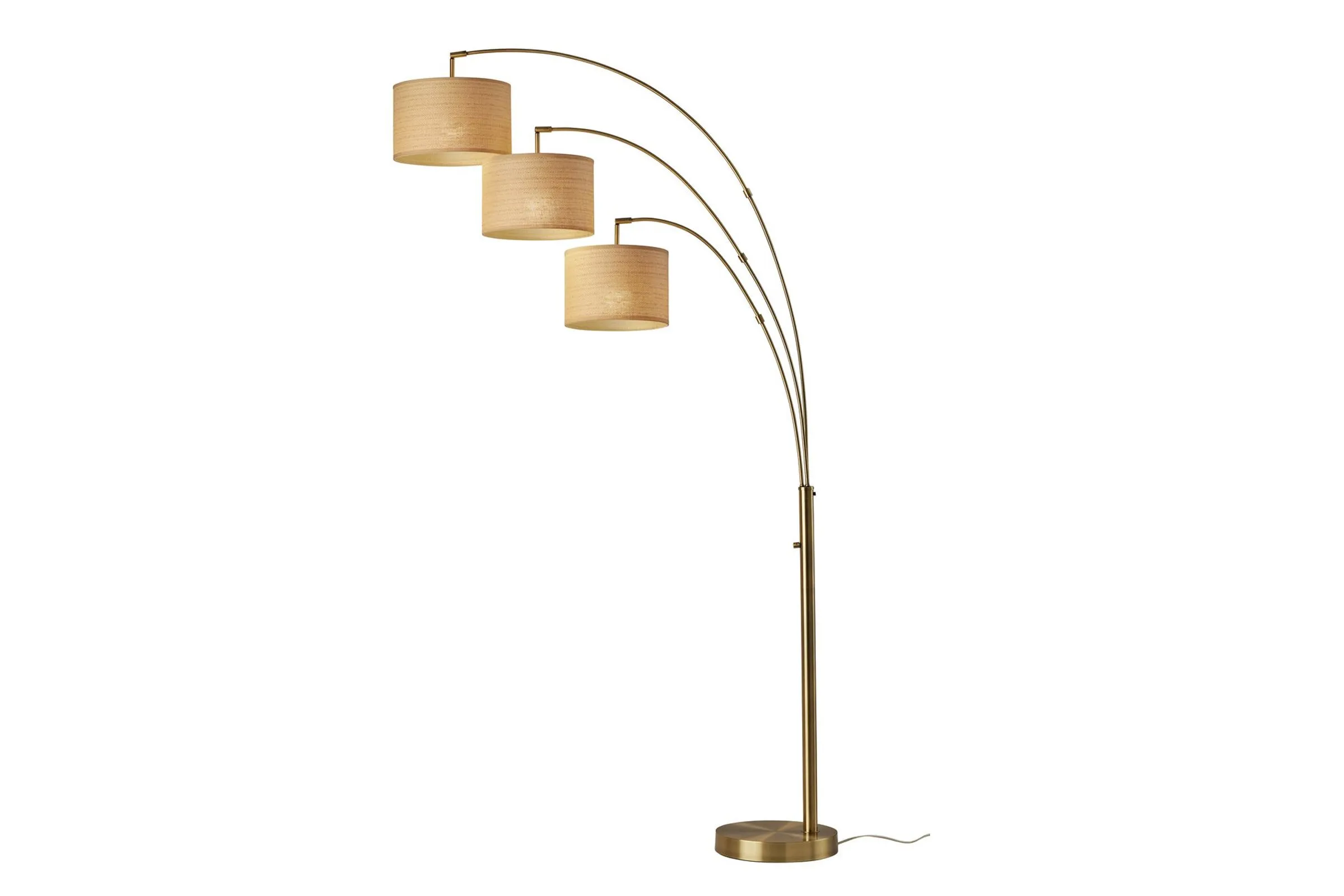 Bowery Brass 3 Arc Lamp