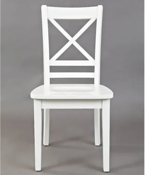 Tucker White X-Back Chair