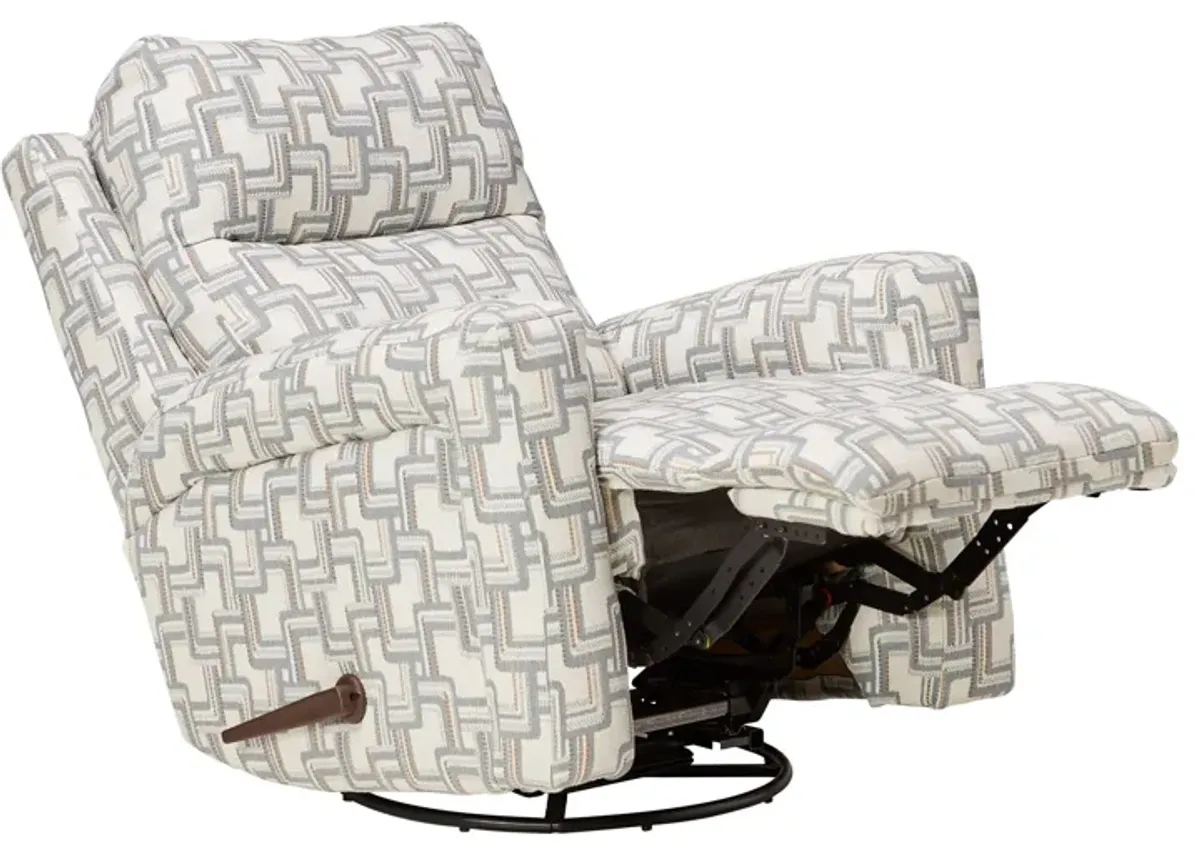 Strait Steel Swivel Rocker Recliner by Southern Motion