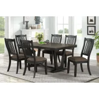 Crawford Table + 6 Chairs