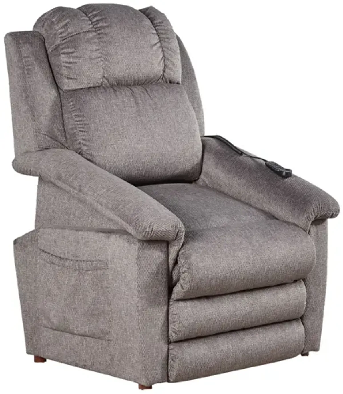 Clayton Grey Triple Power Heat & Massage Lift Recliner