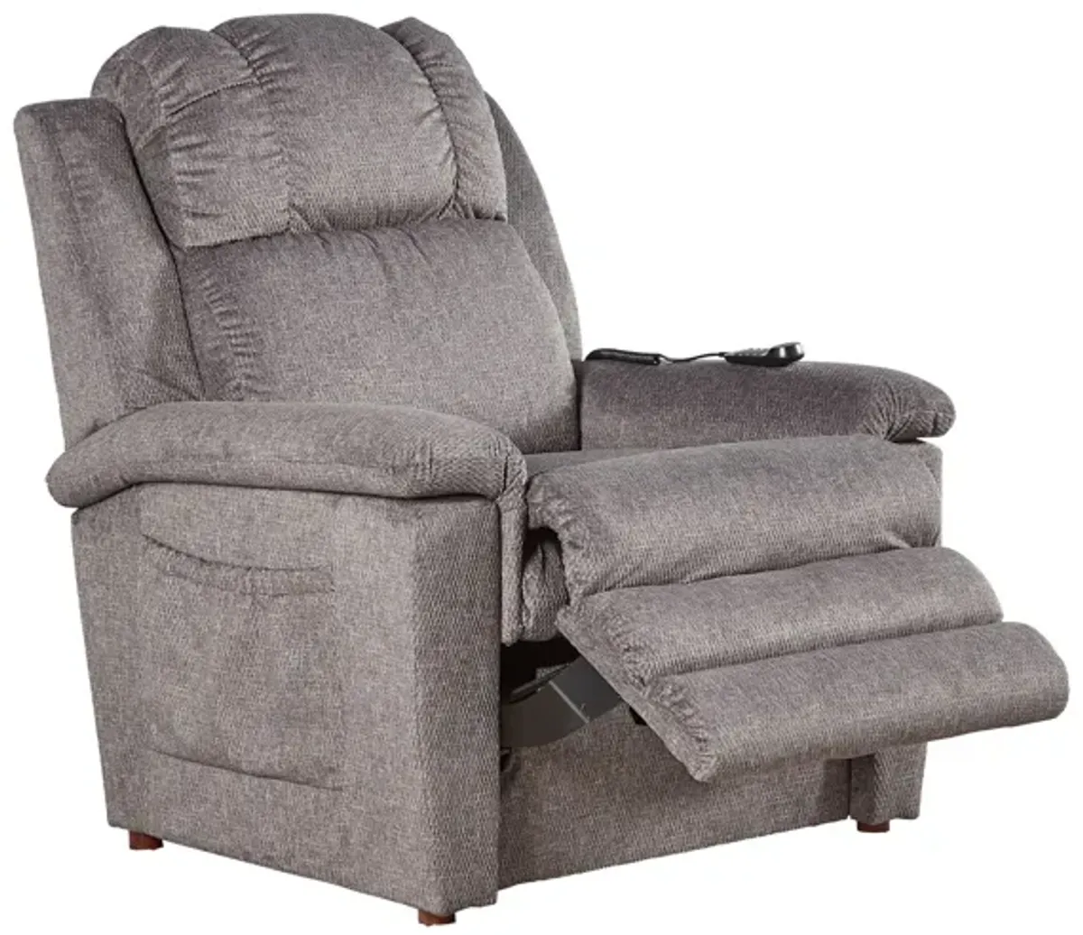 Clayton Grey Triple Power Heat & Massage Lift Recliner