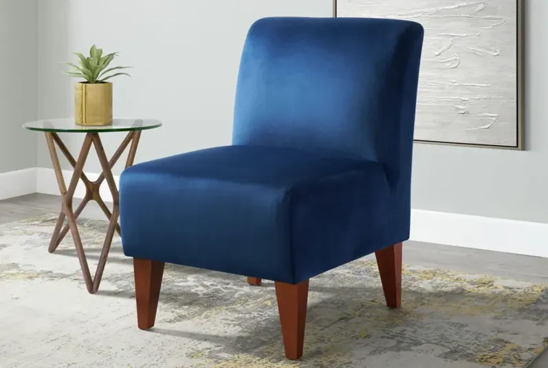 Starlet Navy Accent Chair