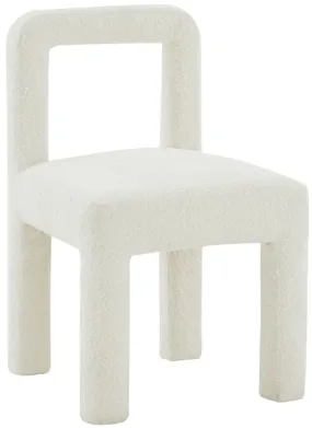 Hazel Cream Boucle Dining Chair