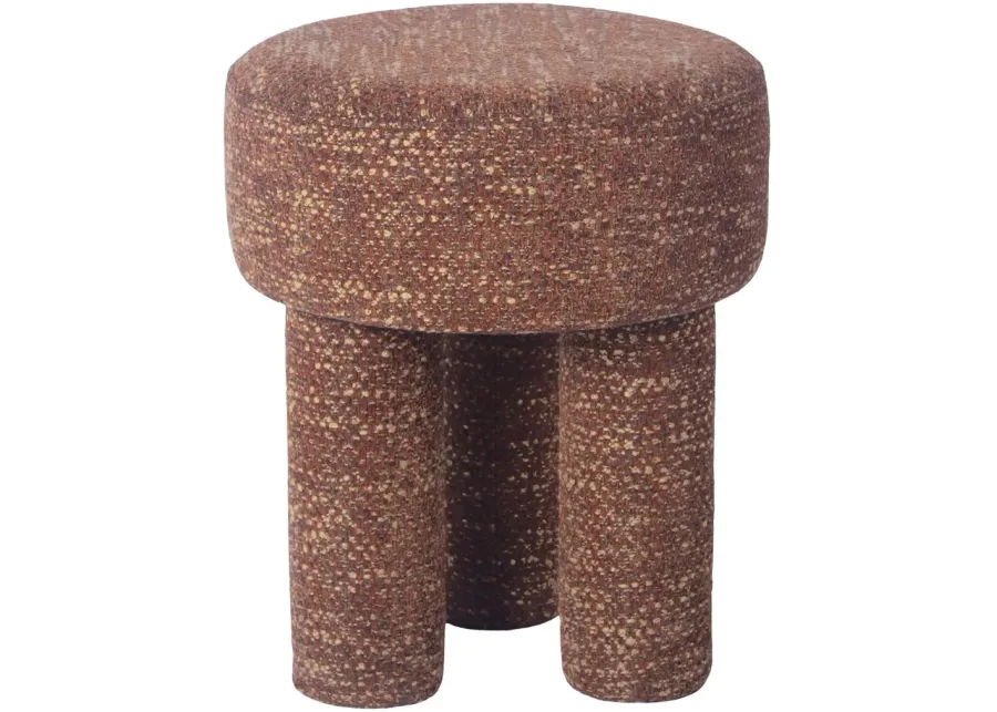 Claire Sedona Brown Knubby Stool