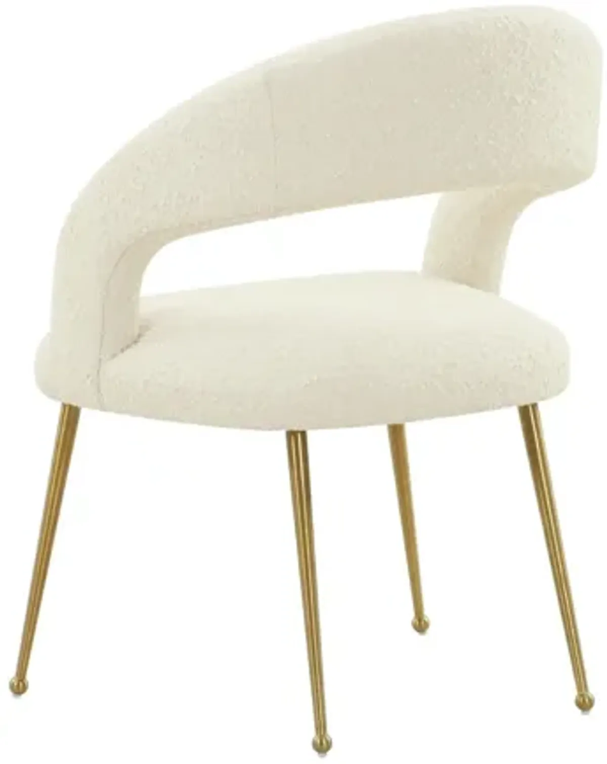 Rocco Cream Boucle Dining Chair