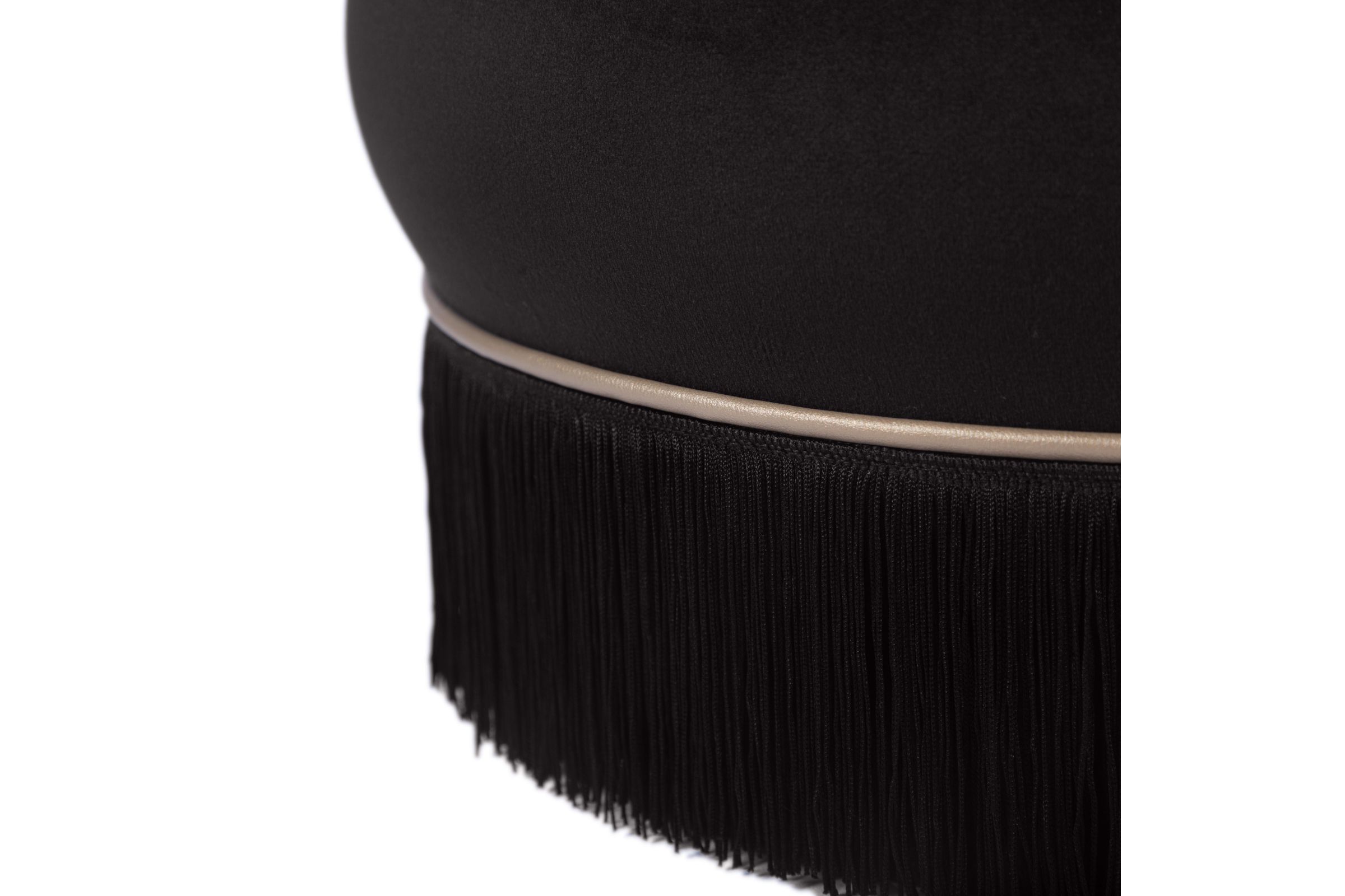 Lakka Black Velvet Ottoman   Original.webp