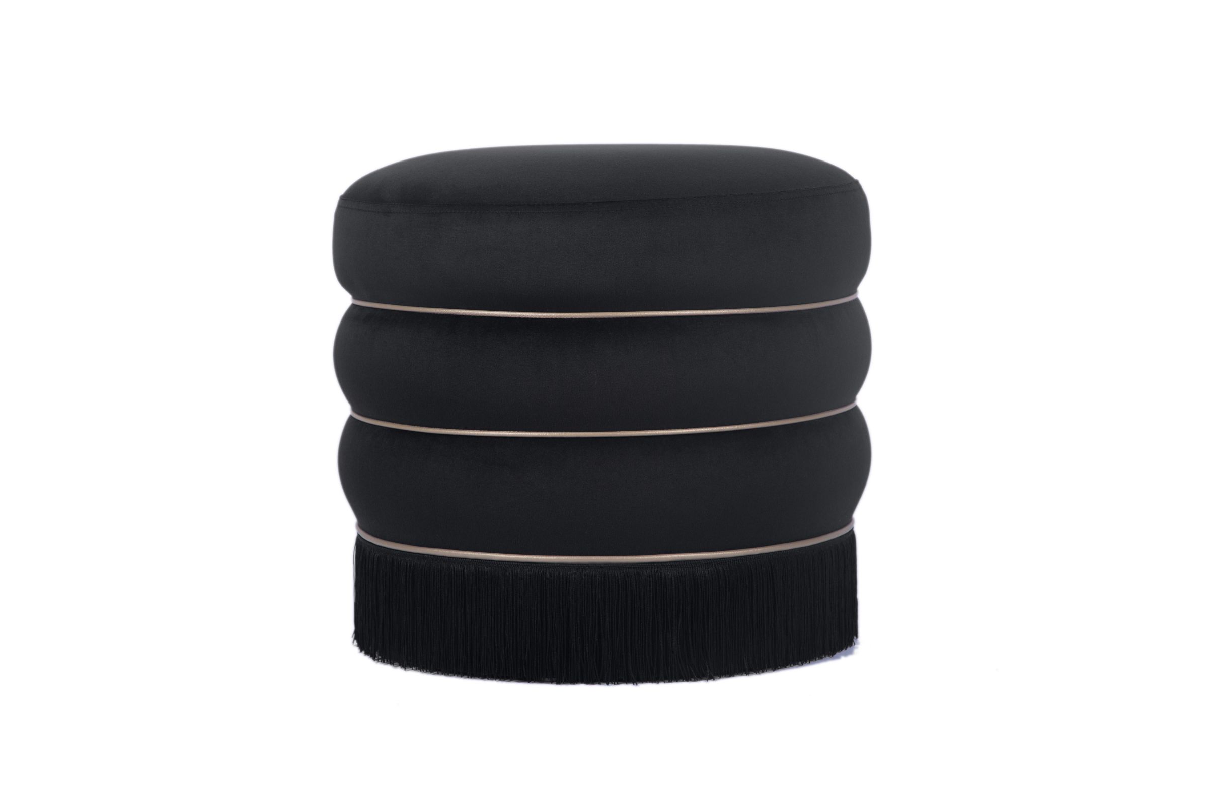 Lakka Black Velvet Ottoman   Original.webp