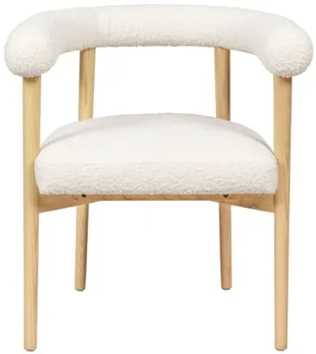 Spara Cream Boucle Dining Chair