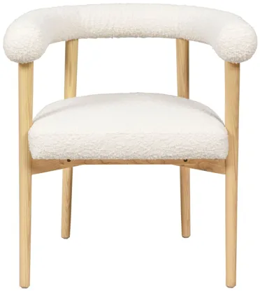 Spara Cream Boucle Dining Chair