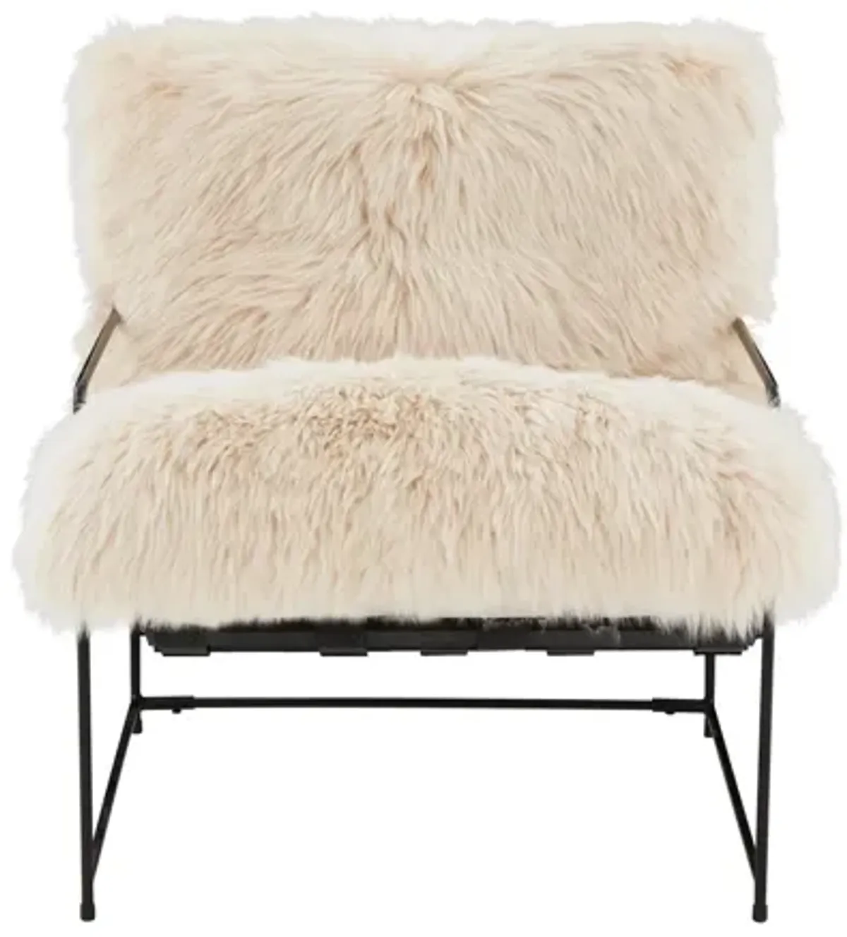 Kimi Natural Genuine Sheepskin Chair