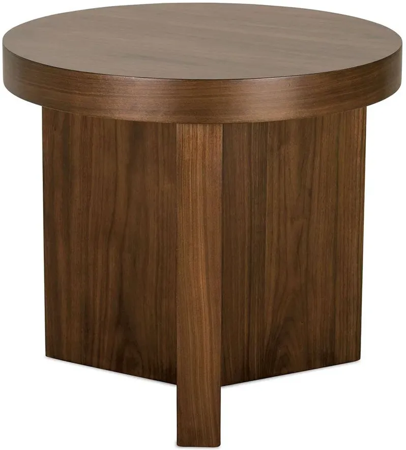 Capri Round End Table by Rowe
