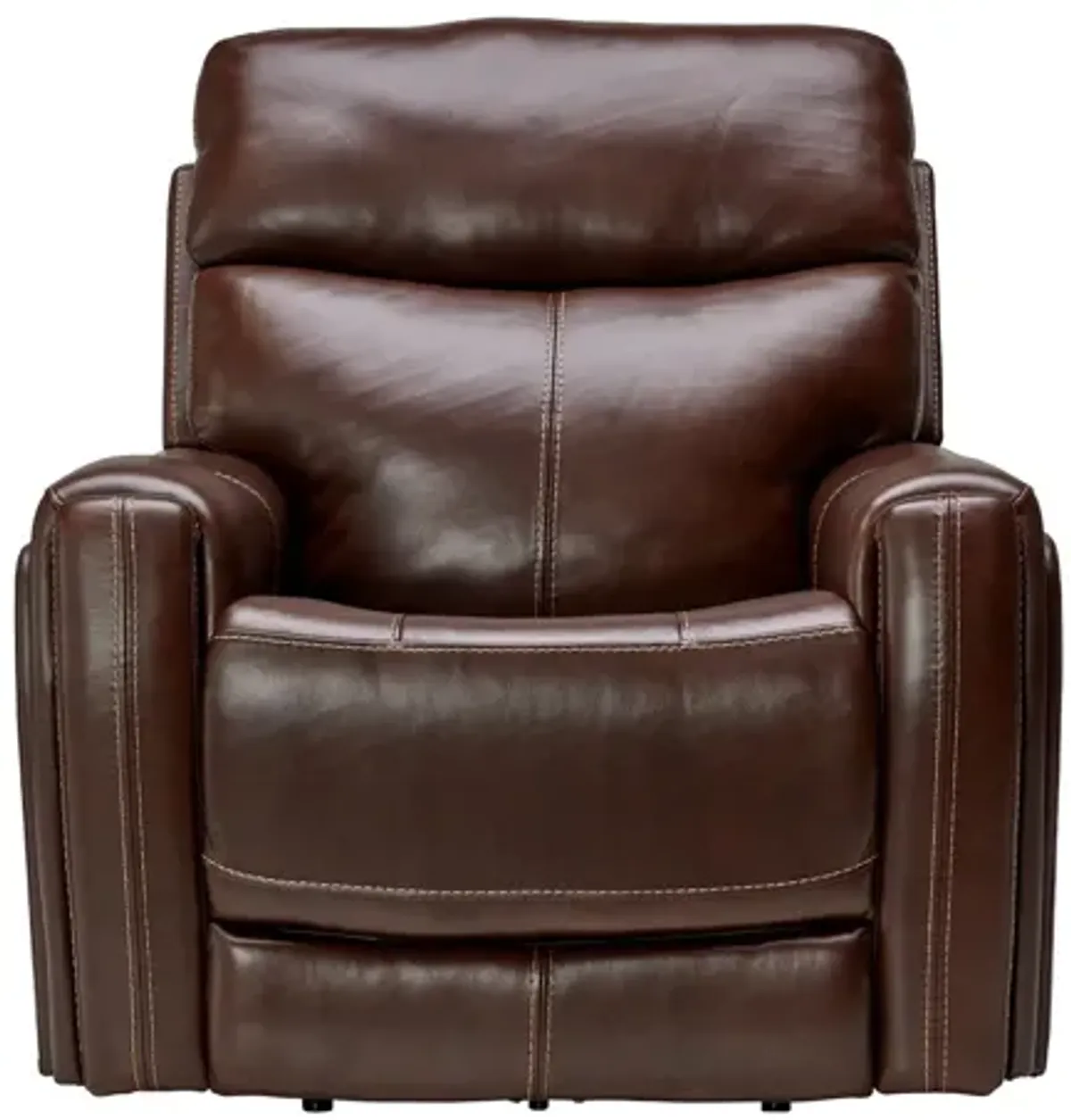 Bowie Coffee Triple Power Leather Recliner