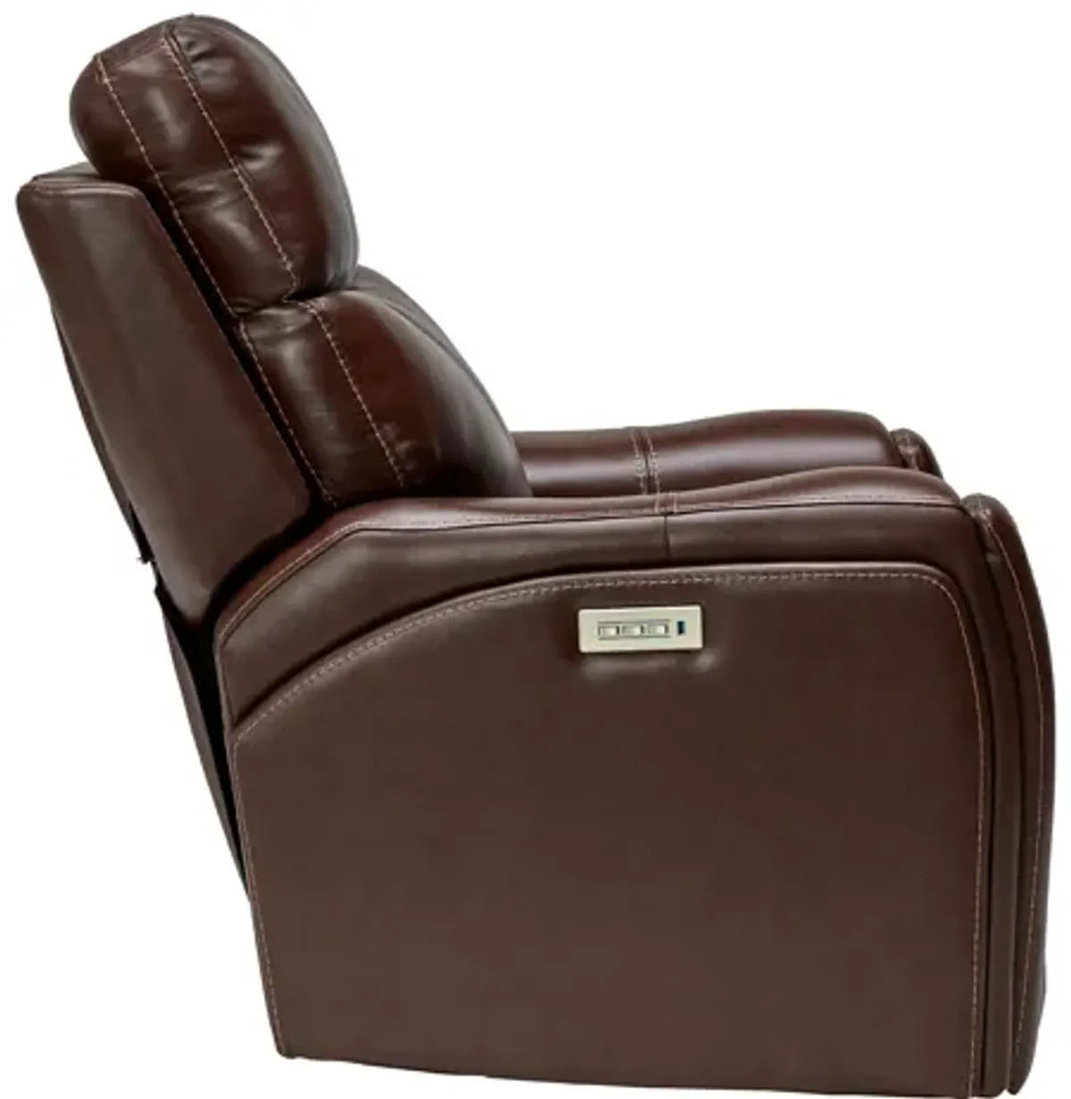 Bowie Coffee Triple Power Leather Recliner