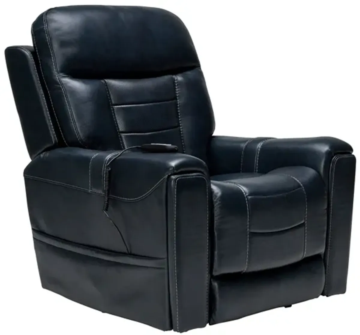 Lennon Ocean Triple Power Leather Recliner