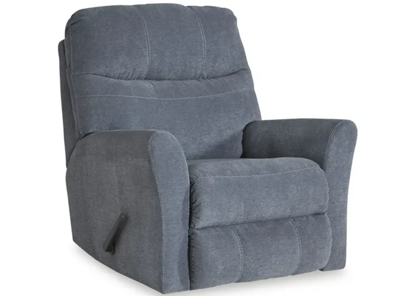 Milo Blue Rocker Recliner