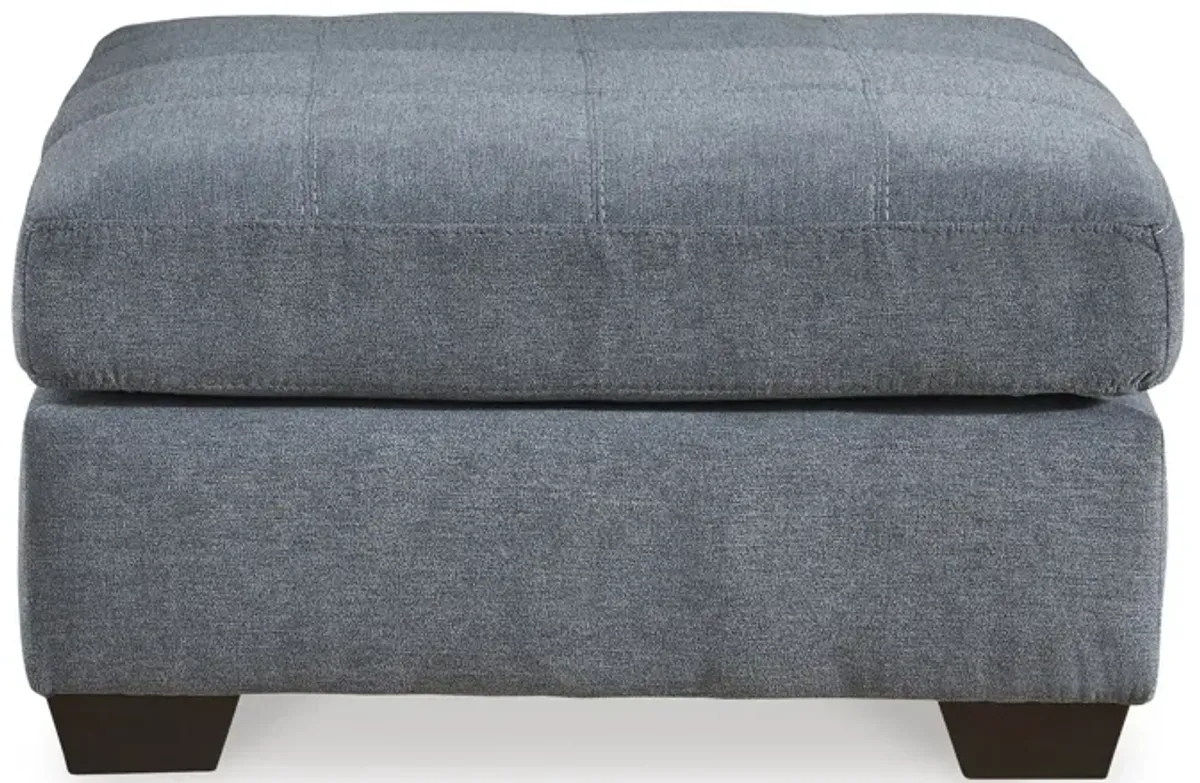 Milo Blue Cocktail Ottoman