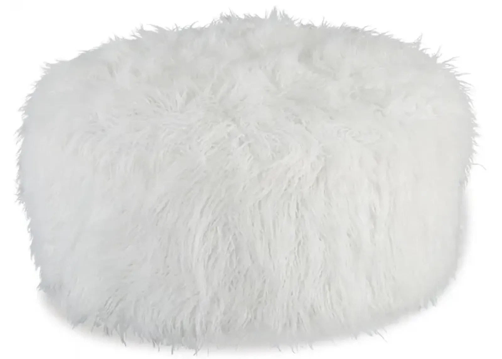 Galice Oversized White Accent Ottoman