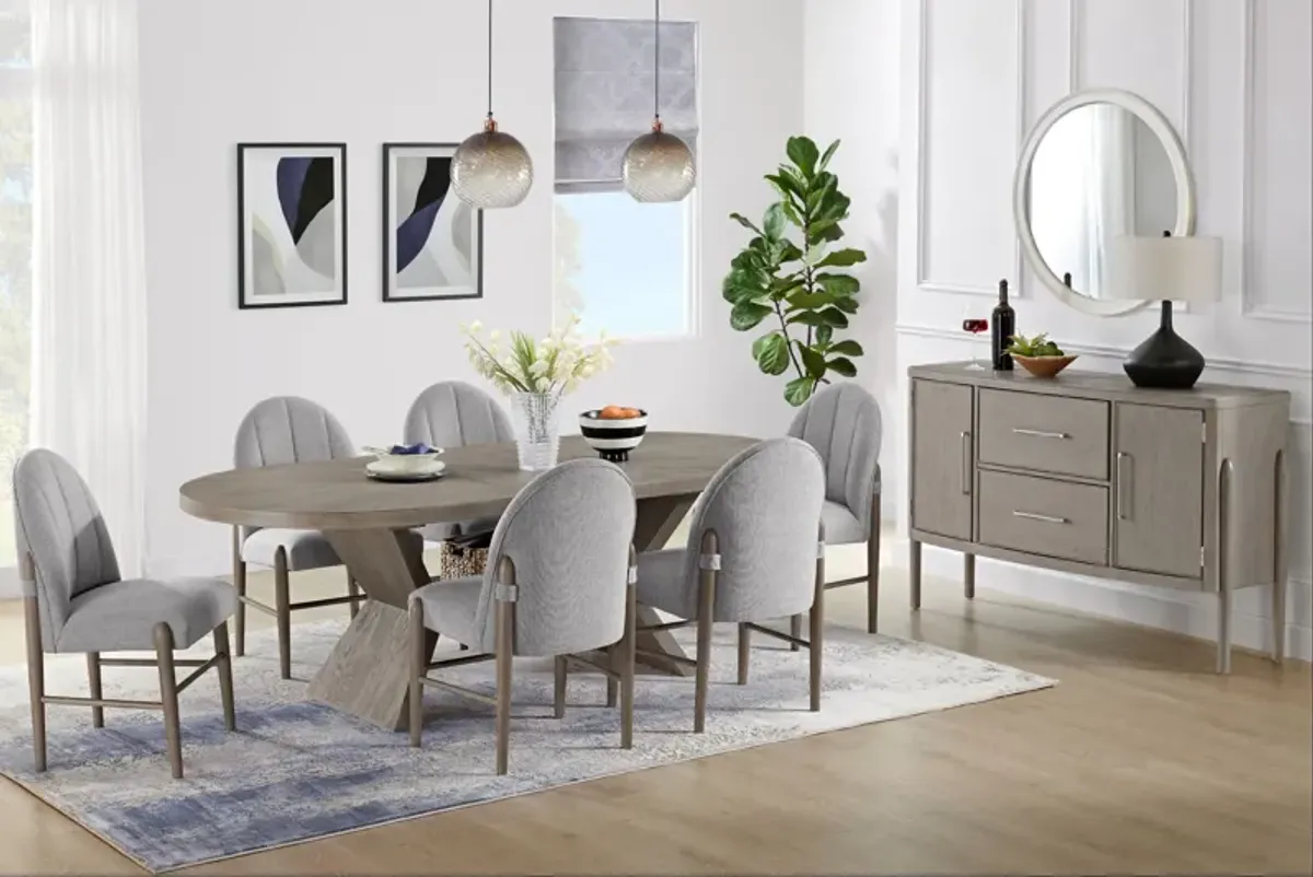 Kennedy Extendable Table + 6 Chairs