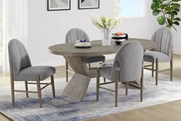 Kennedy Extendable Table + 4 Chairs