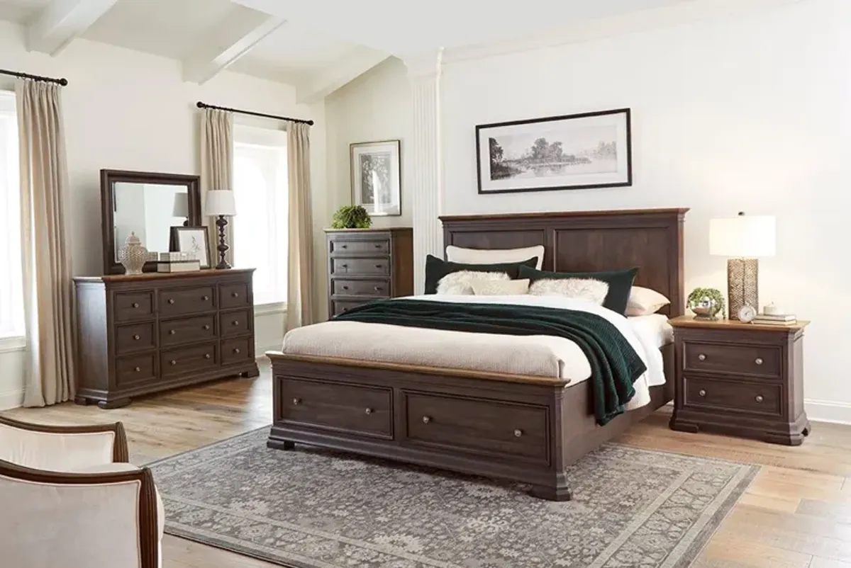 Grand Queen Storage Bed