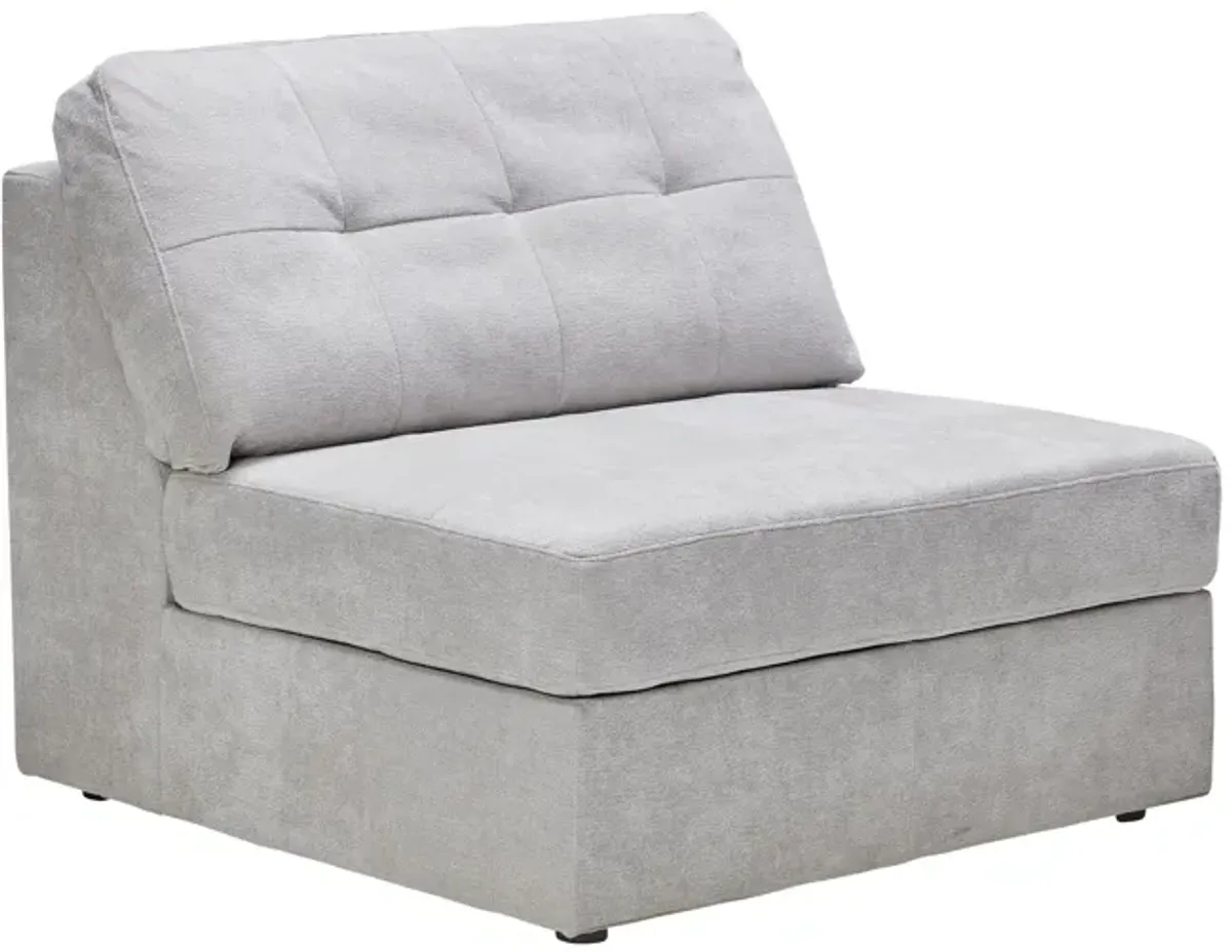 Rio Grey Armless Chair